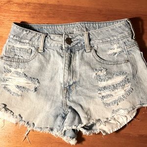 American Eagle Distressed Shorts